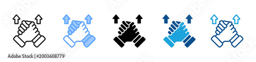 Photography Trust web icon with multiple style collection