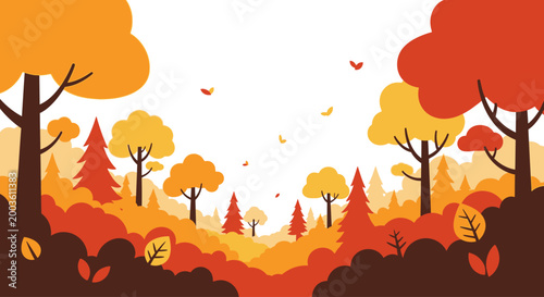 Autumn Leaves Fallen on Ground.