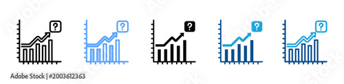 Foto Prediction web icon with multiple style collection