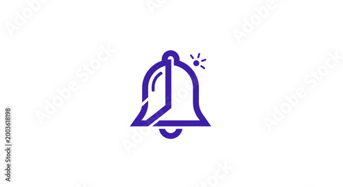 Notification Bell Icon Alert Symbol.