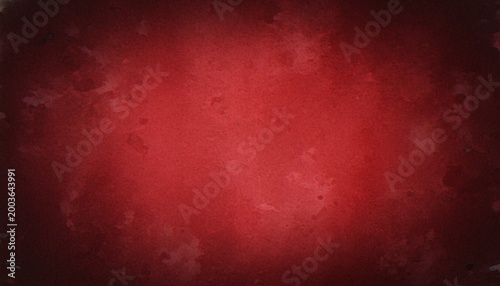 A dark red grunge background featuring a textured surface with subtle watercolor-like blotches and a vignette effect.