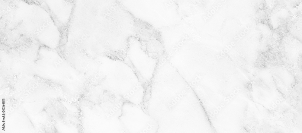 Obraz premium Marble granite white panorama background wall surface black pattern graphic abstract light elegant gray for do floor ceramic counter texture stone slab smooth tile silver natural.