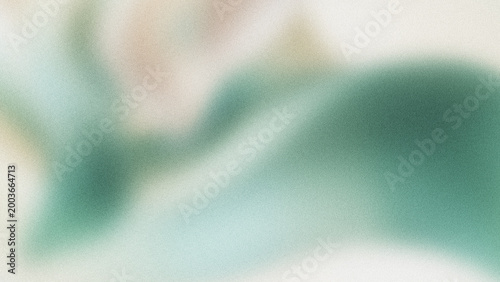 Soft Green Beige Blurred Abstract Background with Flowing Gradient Texture