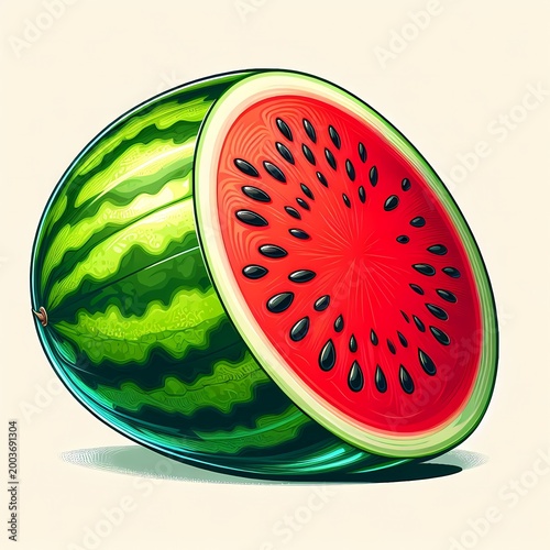 slice of watermelon