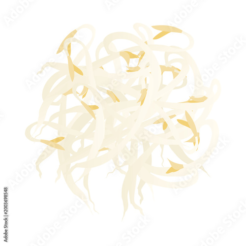 もやしのアイコンイラスト