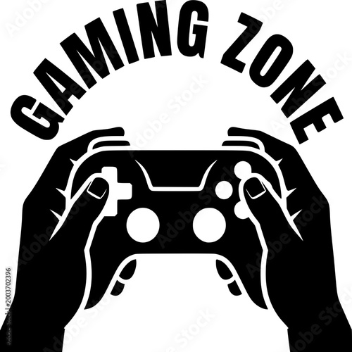 Gaming Zone: Hands delicately grip a game controller, inviting you to step into an immersive gaming zone, where technology and recreation converge.