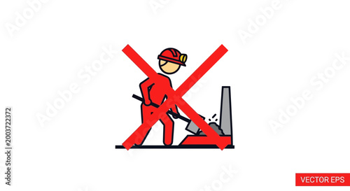 No Mining Sign