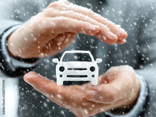 Insurance random concept for vehicle safety