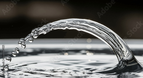 Close-up of clear water flowing.