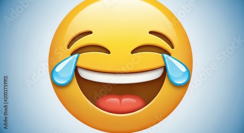 Laughing Emoji with Tears of Joy.