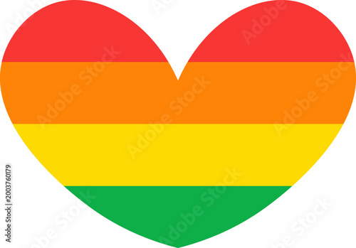Rainbow Heart Symbol vector shape Free Download Rainbow Heart Symbol vector shape - GFXLoad