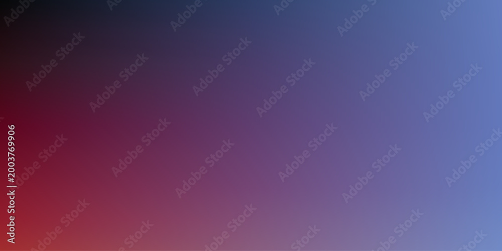 Obraz premium Deep gradient of dark red to blue purple background