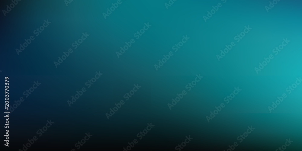 Obraz premium Deep Teal Blue Gradient Background With Subtle Light Effect