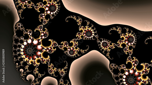 Billede på lærred Mandelbrot Set - Elephant Valley