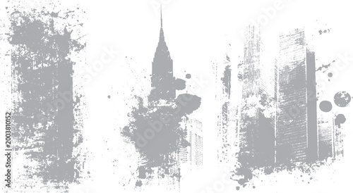 White concrete wall texture with scratches and vintage effect