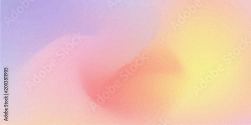 Color noise grain background. Vector soft gradient texture featuring pastel tones of orange, pink, red and purple, blending in a dreamy, grainy haze. Abstract textured background, stylish overlay