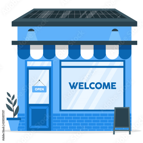 Green Business Concept Illustration