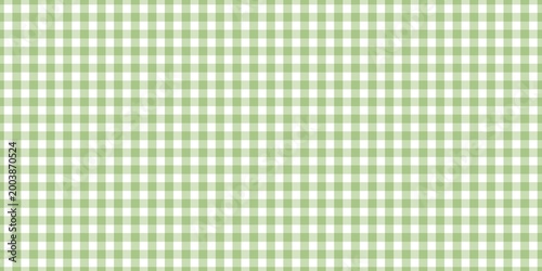 Photos Soft green and white gingham pattern