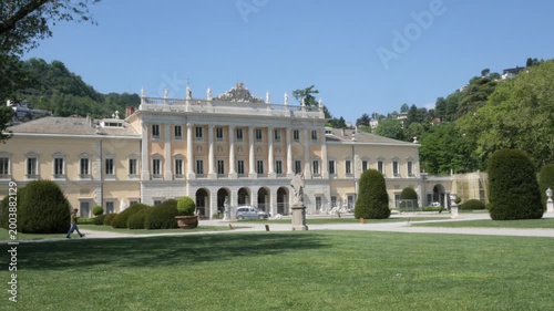 Como, Italy,2026,april,2nd, Villa Olmo and its public garden