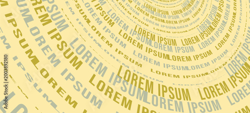 Modern geometric background featuring multi-color text elements and creative typography design