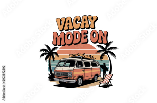 Tropical Vacay Mode Surf Beach Style
