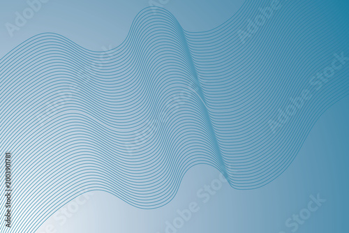  Modern Abstract Blue Wave Background with Smooth Flowing Gradient Design
