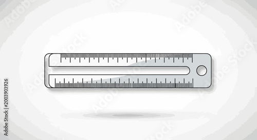 Ruler Measurement Tool Office Supply.