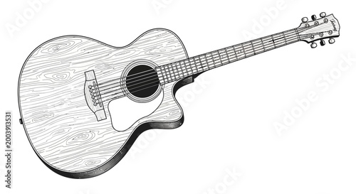 Foto Acoustic Guitar Instrument Music.