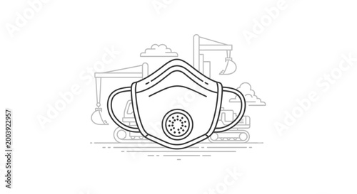 Face Mask with Filter Protection.