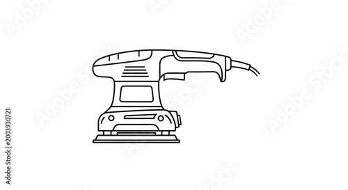 Electric Sander Power Tool Machine.