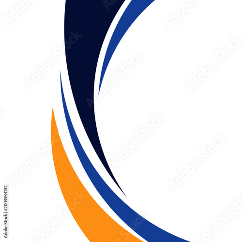 Modern Curved Border