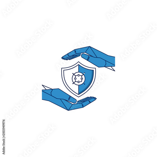 Protecting and shielding with care and safety.