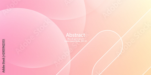 Modern pastel pink fluid shape background with elegant curved lines. Modern creative trendy design in vector illustration