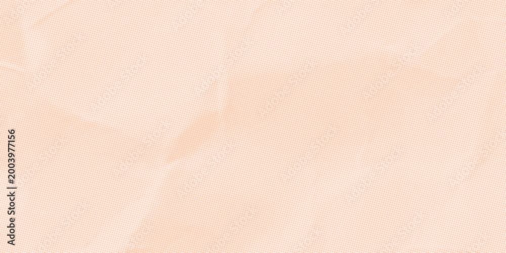 Fototapeta premium Peach textured paper background with soft dotted creases. Poster or sticker with pattern.eps10