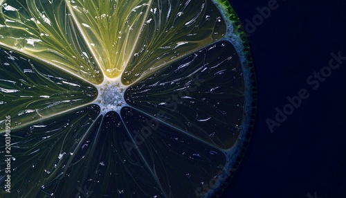 Obraz w ramie Limonka
