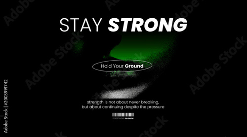 Streetwear Design, Urban Style, Text Slogan. Print Pattern Design for T-shirts, Jackets or Screen Printing.