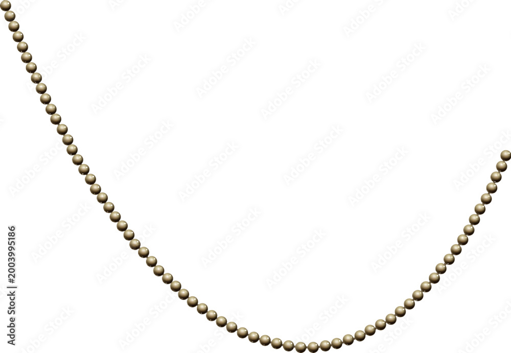 Fototapeta premium Golden beads