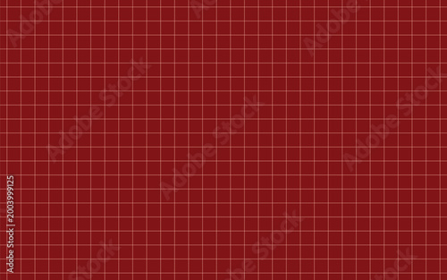 Minimalist Red Background with Subtle Gridlines