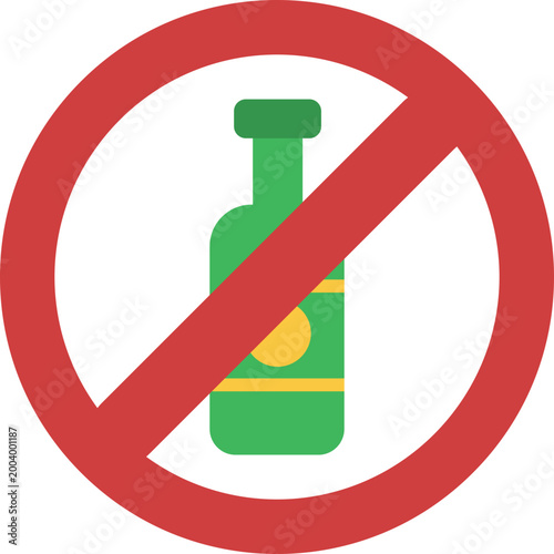 No Alcohol Icon