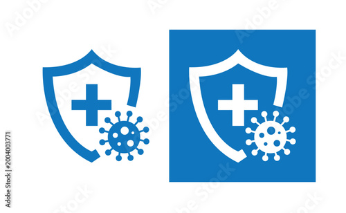 Kills 99.9% bacteria, germs, viruses icon set. Antibacterial, antiviral defence, protection infection. Disinfection anti bacterial label, logo, badge, sign, symbol, circle, red, vector illustration.