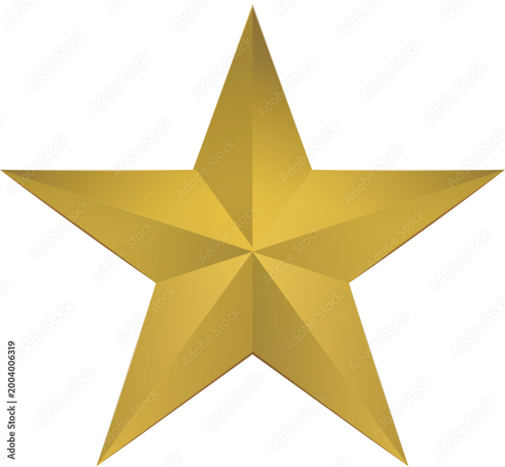 Obraz premium hand drawn star
