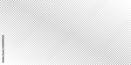 White gradient backdrop on transparency grid. Abstract vector background. Graphic element suitable for design or digital art.