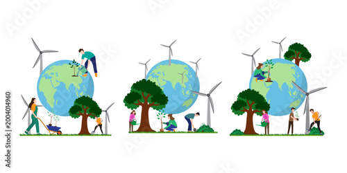 World Environment Day Illustration