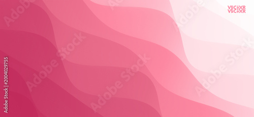 3D abstract wavy background. Dynamic wave. Vector illustration for banner, flyer, brochure, booklet, presentation or website design.