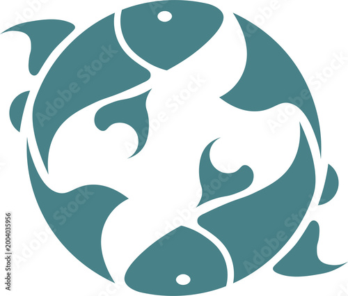 vector illustration of a cartoon whale