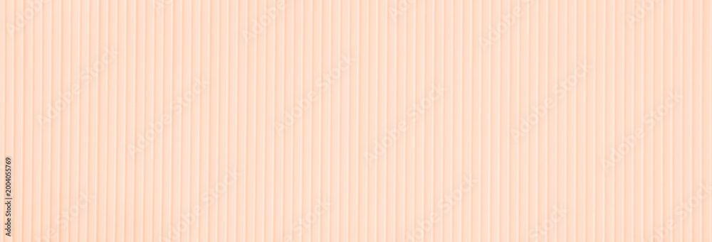 Fototapeta premium Container wall metal roof peach color corrugated iron sheet aluminium background