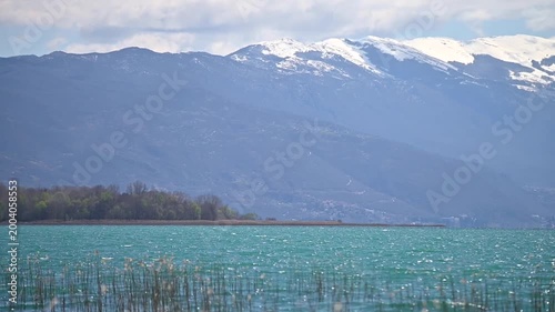 lake ohrid in north macedonia 