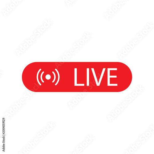 Live streaming icon