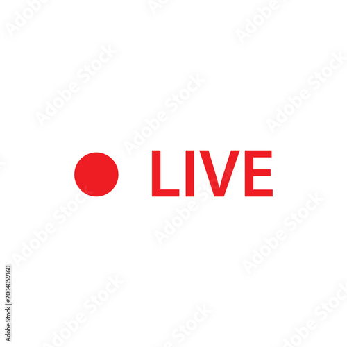 Live streaming icon