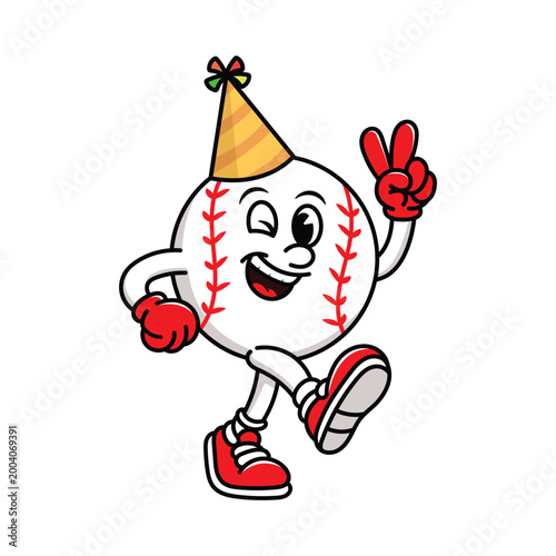 Baseball Macot New Year